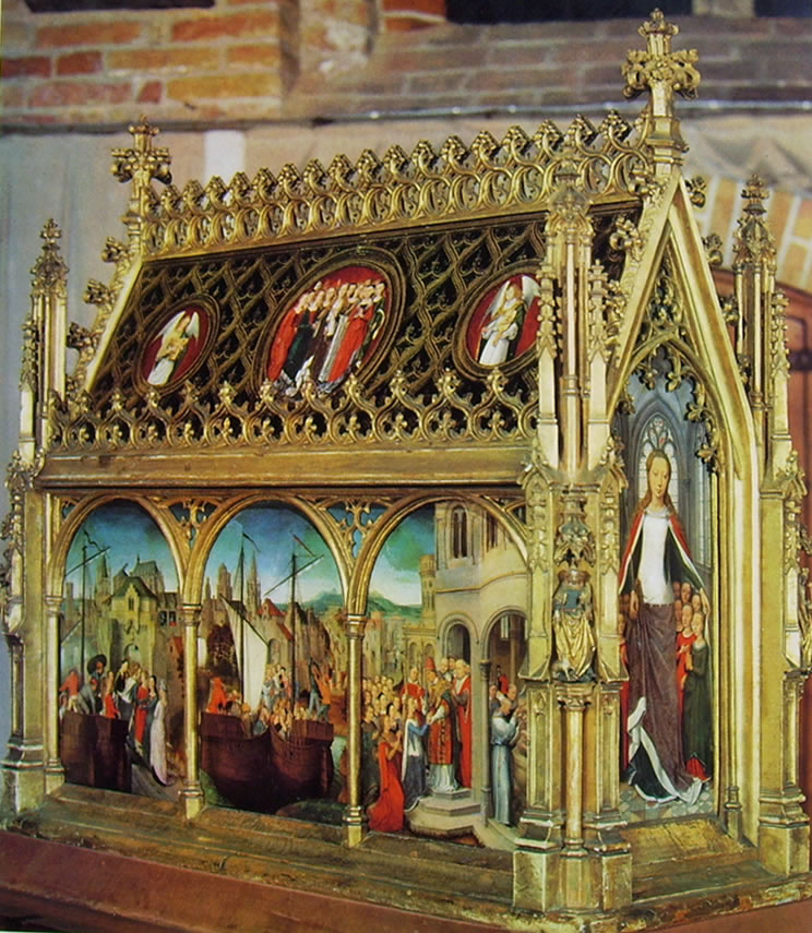 Al momento stai visualizzando Reliquiario di Sant’Orsola di Hans Memling